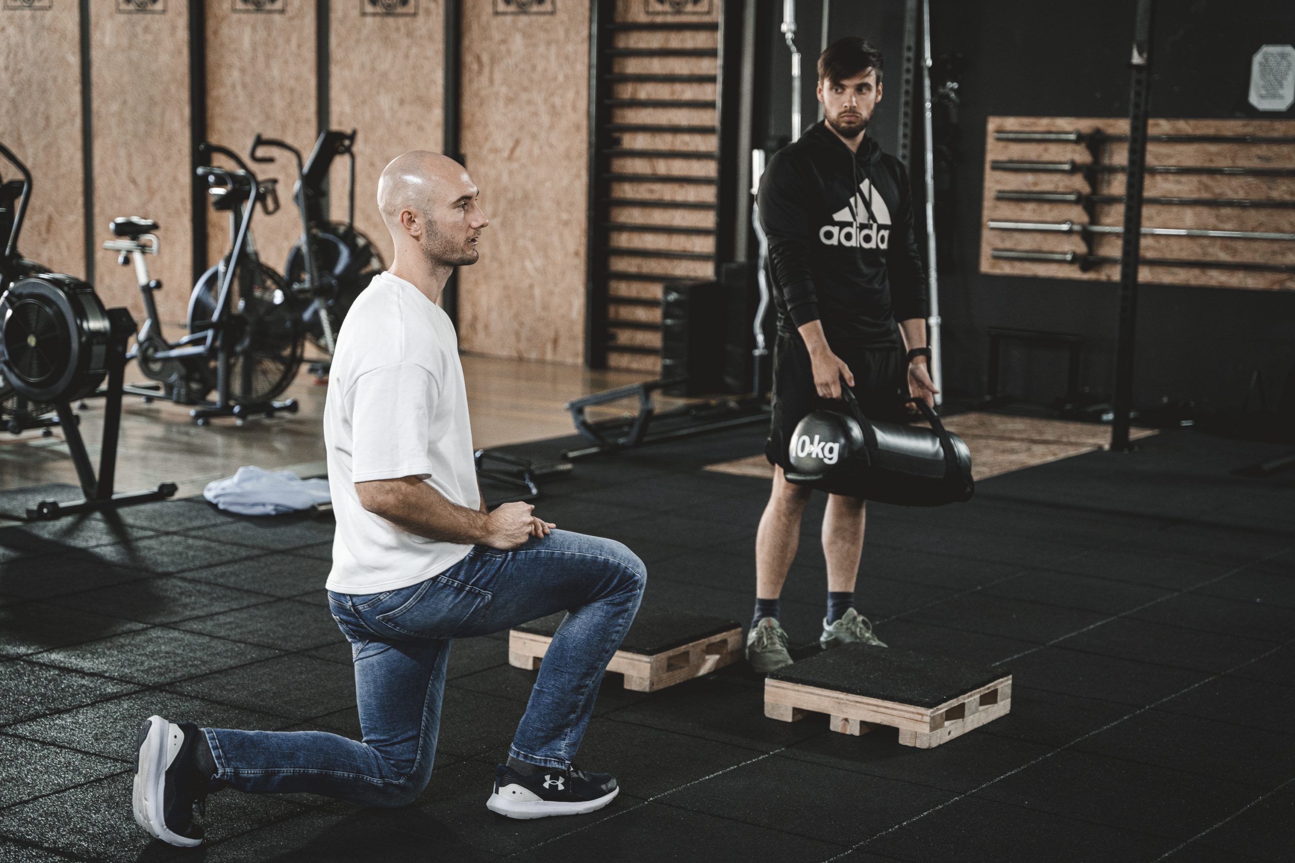 izobraževanje za osebne trenerje — Domen Kocjan na delavnici biomehanike gibanja