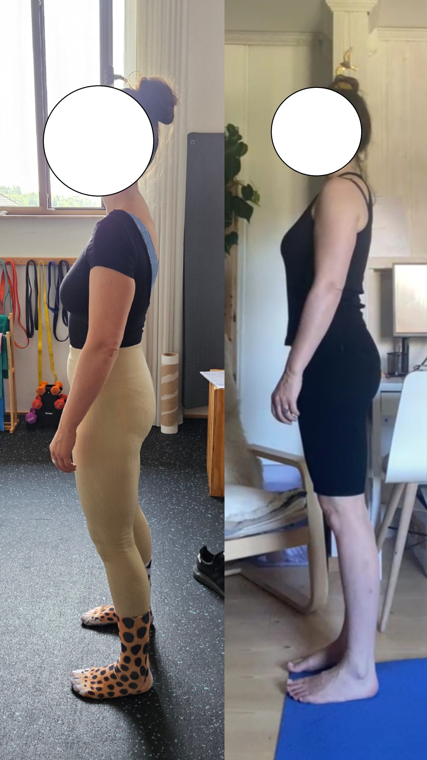 vaje v fitnesu s hernijo stanje varovanke po 6 tednih vadbe primerjava