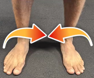 podrto stopalo — plosk stopalni lok pri hoji