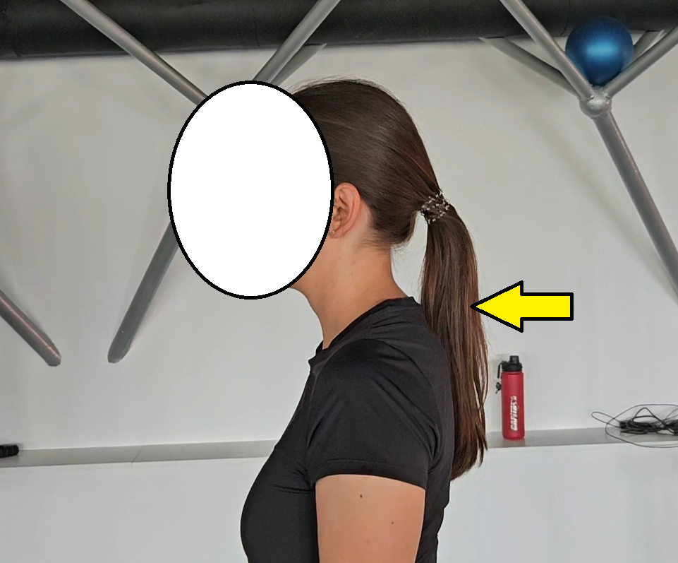 zakrčen trapez koncentrini položaj mišica zaznava vadba spodnji trapez